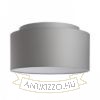 DOUBLE 55/30 lámpabúra  Chintz világosszürke/fehér PVC  max. 23W