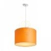RON 40/25 lámpabúra  Chintz narancssárga/fehér PVC  max. 23W