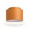 DOUBLE 40/30 lámpabúra  Chintz narancssárga/fehér PVC  max. 23W
