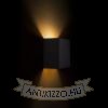 LOPE W 25/14 fali lámpa  Polycotton fekete/réz fólia 230V LED E27 15W