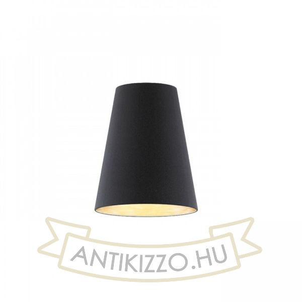 CONNY 25/30 asztali lámpaernyő Polycotton fekete/réz fólia max. 23W