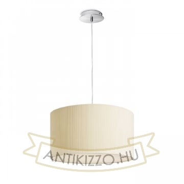LALO 40 függő lámpa krémfehér matt nikkel 230V LED E27 3x15W