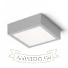 SCOTT mennyezeti lámpa ezüstszürke 230V LED 9.8W IP54 3000K