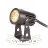 GUN leszúrható fekete  230V LED 3x1W 30° IP65  3000K