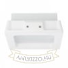 MIA SQ süllyesztett lámpa  gipsz/szatén üveg 230V LED E27 2x11W