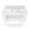 MIA SQ süllyesztett lámpa  gipsz/szatén üveg 230V LED E27 2x11W