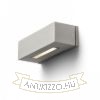 WOOP fali lámpa ezüstszürke  230V R7s 78mm 12W IP54