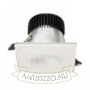 KAY SQ süllyesztett lámpa szatén üveg 230V/350mA LED 5W 3000K