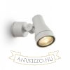 DIREZZA fali lámpa ezüstszürke  230V LED GU10 8W IP54