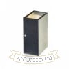 DIXIE 10x16 fali lámpa fekete 230V LED 2x5W 84° IP54 3000K