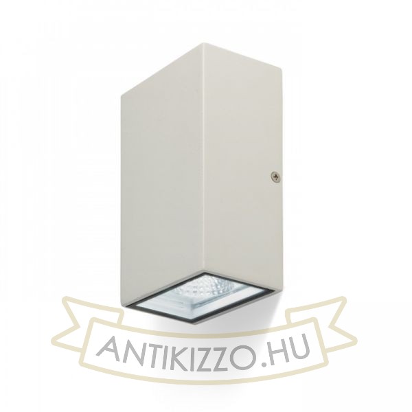 DIXIE 10x16 fali lámpa fehér 230V LED 2x5W 84° IP54 3000K