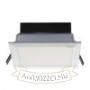 SEEYOU 11 négyszögű süllyesztett fehér  230V/350mA LED 10W  3000K
