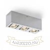 BERIT III mennyezeti lámpa  alumínium 230V GU10 3x50W