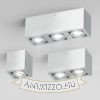 BERIT II mennyezeti lámpa  alumínium 230V GU10 2x50W