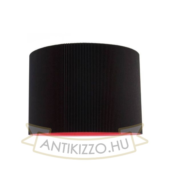 MICRO PLEAT S lámpabúra fekete/rózsaszín 230V max. 60W
