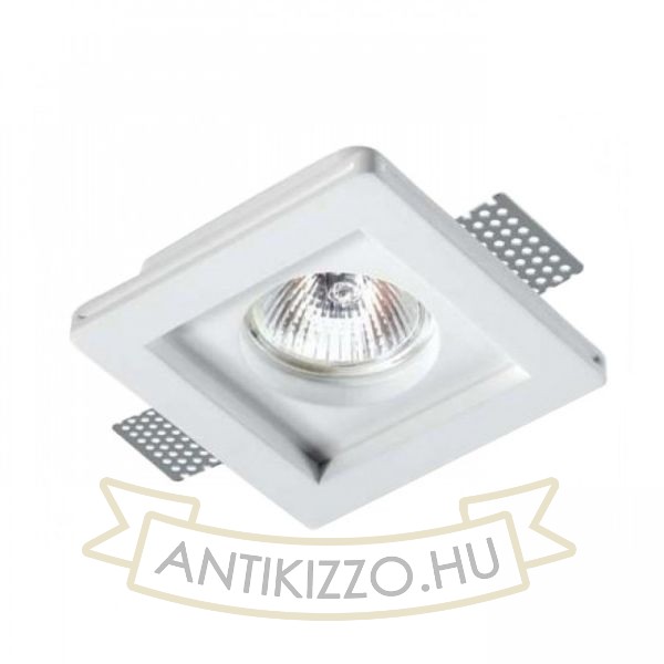 GESSO süllyesztett lámpa gipsz 12V GU5,3 35W