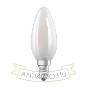 OSRAM Retrofit gyertya alakú DIMM  matt 230V E14 LED EQ40  2700K