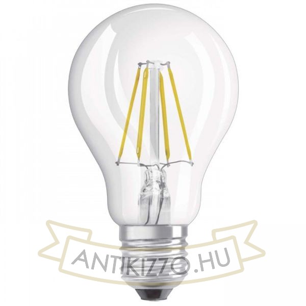 OSRAM Retrofit Classic A DIMM LED izzó E27 foglalattal