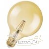 OSRAM Vintage Globe 125 DIMM borostyán 230V E27 LED EQ55 2400K