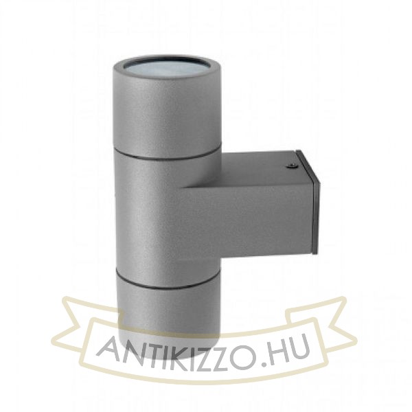 ANNA II fali lámpa ezüstszürke 230V GU10 2x35W IP54