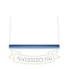 FLOU 21 függő lámpa kék matt akrilát 230V G5 21W