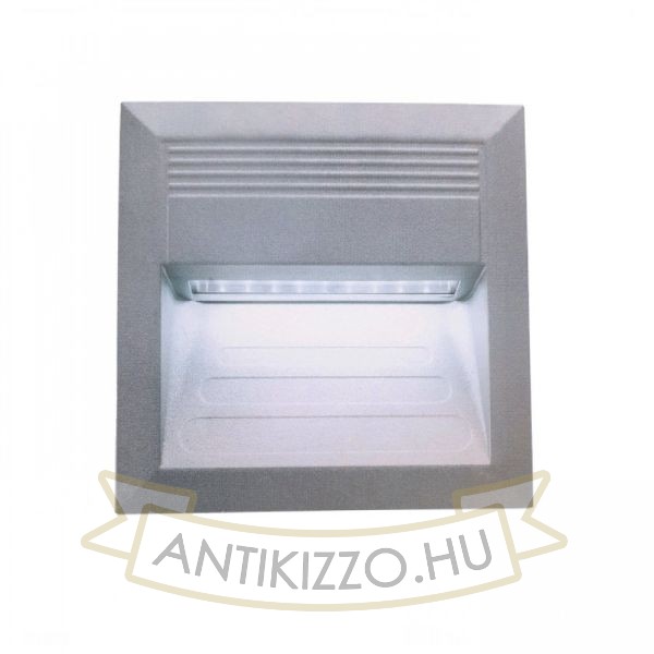 ADELMO süllyesztett lámpa ezüstszürke 230V LED 1W IP54 4000K