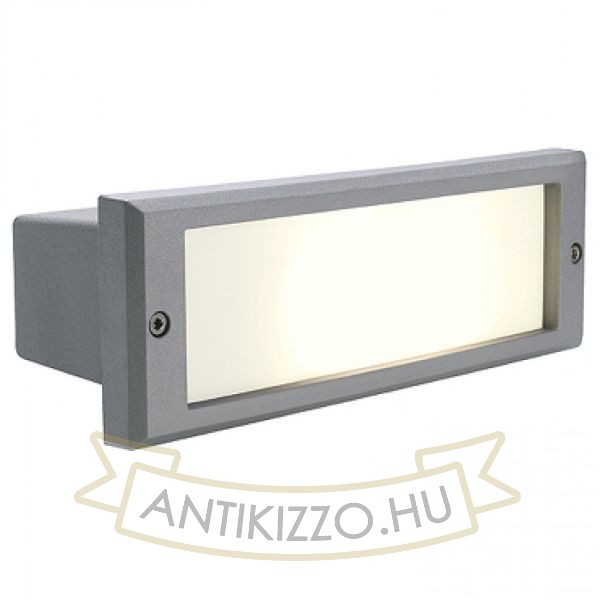 ALDA süllyesztett lámpa kőszürke 230V G24-d2 18W IP44