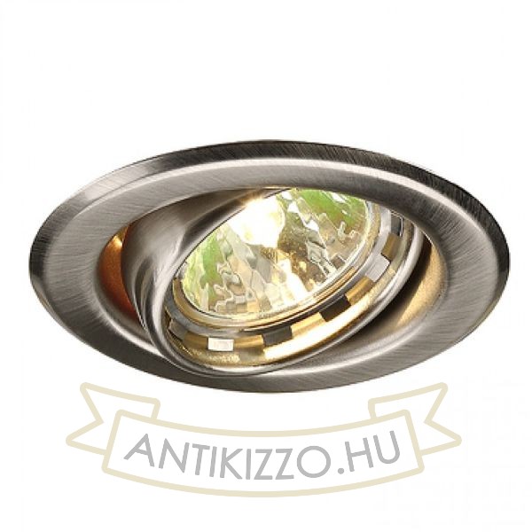 NEW TURNO MR16 süllyesztett lámpa fésült acél 12V GU5,3 50W