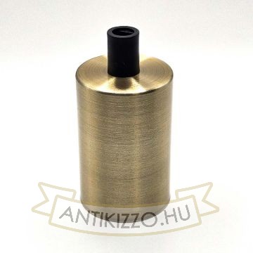 Fém E27 foglalat Antik bronz