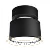 PIXIE mennyezeti lámpa fekete króm 230V LED GX53 7W