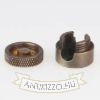 Antik bronz kábelrögzítő 16 mm magassággal