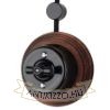 Kép Egyes sötét fa keret falonkívüli porcelán egységekhez