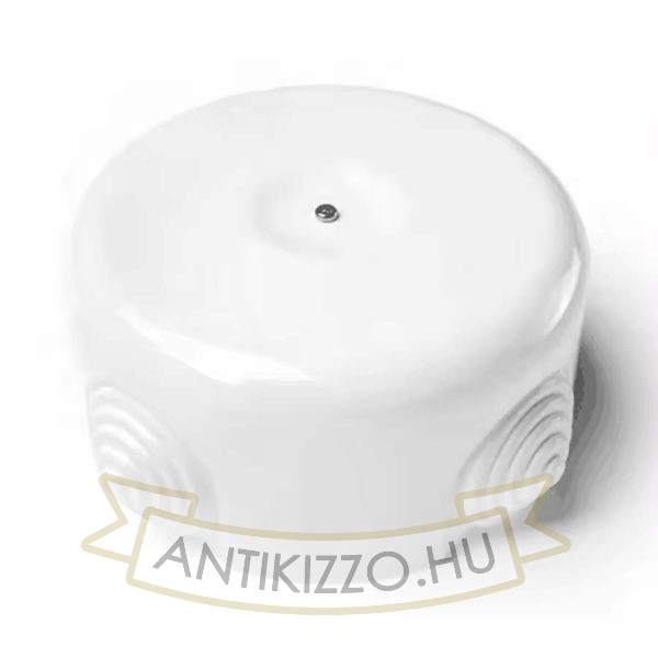 Porcelán kötődoboz retro és loft villanyszereléshez