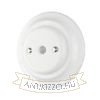 Kép Fehér porcelán kábelkivezető