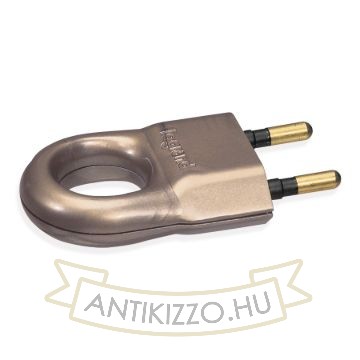 Legrand 2P Csatlakozódugó 6A – Bronz, Földeletlen (050164)