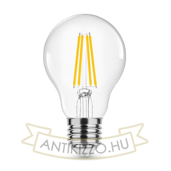 LED Izzó Filament A60 4,2W E27 360° 2700K (470 lumen) dimm.