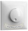 Fehér süllyesztett fali dimmer 1000W terhelhetőséggel LED fényforrásokhoz