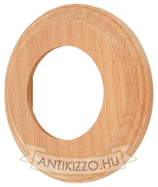 Natúr fa keret süllyesztett porcelán szerelvényekhez