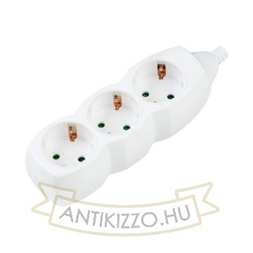 Technik Szerelhető Elosztó 3 utas (fehér) 16A
