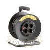 Technik Professional Kábeldob 4-er 25m 1,5mm2 (fekete) 16A
