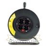 Technik Professional Kábeldob 4-er 25m 1,5mm2 (fekete) 16A