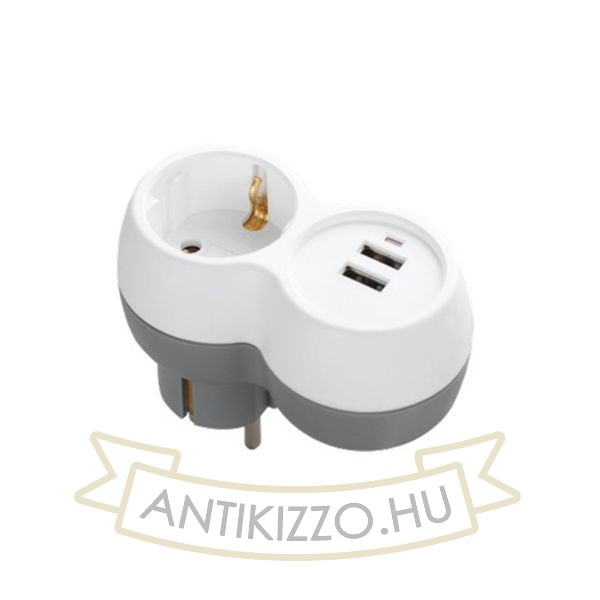 Technik Professional WG Elosztó Fali 1 utas + 2 USB-A 16A
