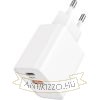 Technik Hálózati Adapter USB A+C  (fast charger) 20W Fehér