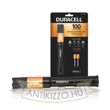 Duracell Toll Lámpa DW100SE (+2AAA) IPX4 CRI80 (100 lumen)