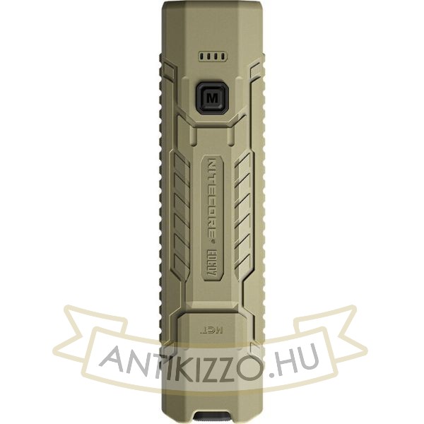 Nitecore Elemlámpa EDC07 (Beépített Li-Ion) MCT UHE LED (1500 lumen) Desert Tan