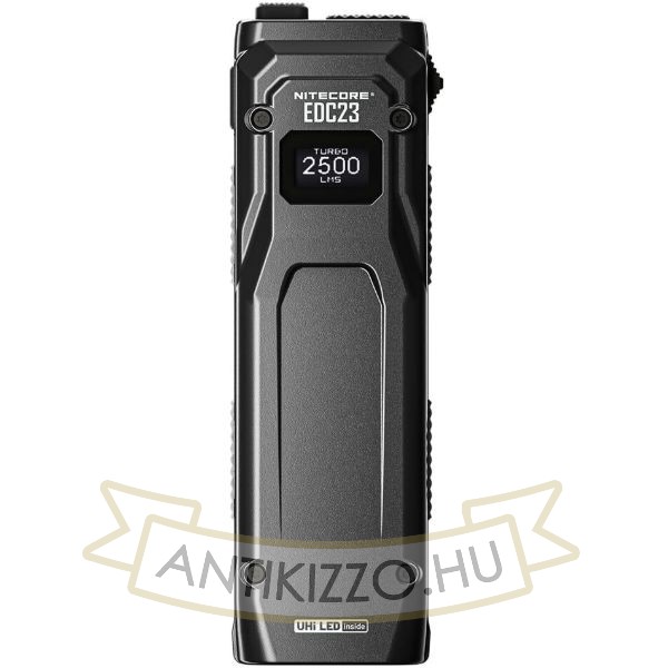 Nitecore Elemlámpa EDC23 (Beépített Li-ion) 2 x NiteLab UHi 25 (2500 lumen)