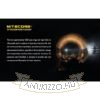 Nitecore Elemlámpa EF1 (1x18650) 830 lumen ATEX 2/22 G Ex d II T6 Gb