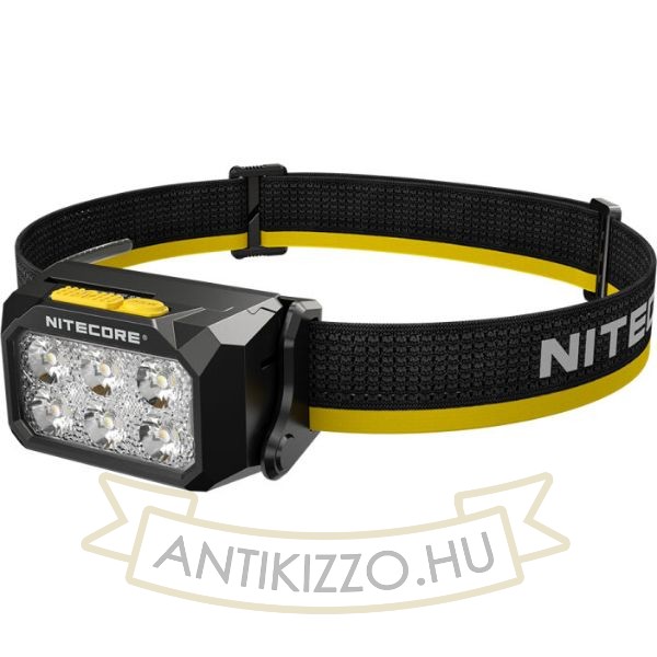 Nitecore Fejlámpa HA29 UHE (3xAAA/Akkumulátor) 6x MCT UHE LED (1200 lumen)