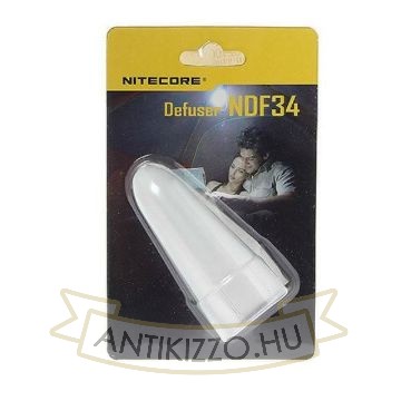 Nitecore Kellék Diffúzor Csúcs NDF34 (34mm) (fehér)