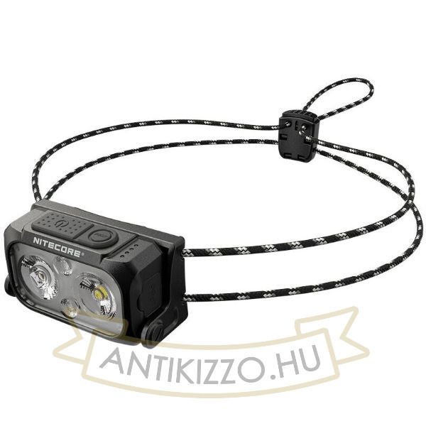 Nitecore Fejlámpa NU21 (akkumulátoros - tartozék) HP LED (360 lumen) Fekete
